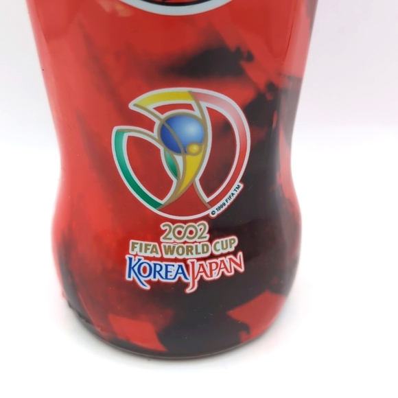 Vintage Coca Cola 2002 FIFA World Cup Korea / Japan Glass Bottle (Still Sealed) - Picture 3 of 11